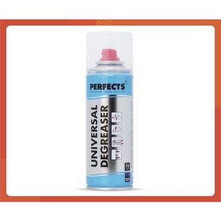 สเปรย์ฟ้า เพอเฟค PERFECTS UNIVERSAL DEGREASER 200ML ล้างหน้าสัมผัส แบบแห้ง