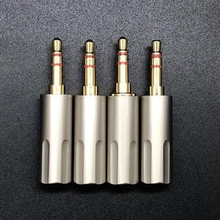 4Pcs/Lot 3.5mm 2.5mm Audio Jack DIY Earphone Jack Plug For Diy Earphone Plug