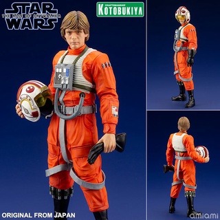 งานแท้ Original Kotobukiya ARTFX Star Wars สตาร์ วอร์ส Luke Skywalker ลุค สกายวอล์คเกอร์ X WING Pilot Easy Assembly Kit