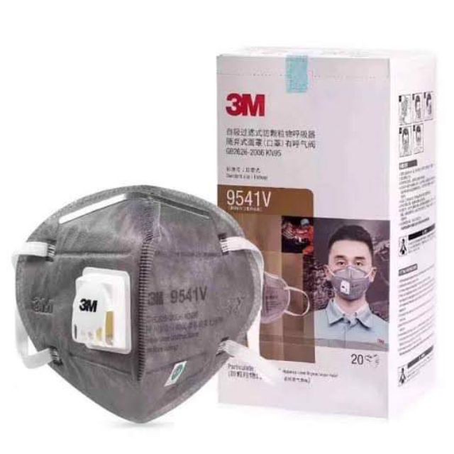 หน้ากากอนามัย แมส 🔥พร้อมส่ง🔥หน้ากาก 3M (10ชิ้น) N90-N95 9541V ป้องกันฝุ่นและเชื้อโรค ส่งไว 1-2 วัน