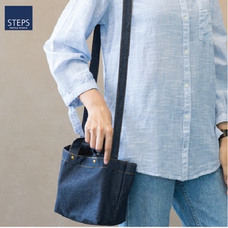 กระเป๋าผ้า กระเป๋าผ้ายีนส์ กระเป๋า tote bag ST bag-001