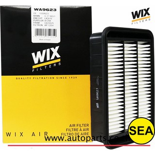 ไส้กรองอากาศ WIX สำหรับ MITSUBISHI LANCER EX ปี 09 CY4A  WA9623 (1ชิ้น)