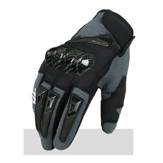 ถุงมือขับรถมอไซด์ Madbike-M66 Touch Screen Gloves Gray