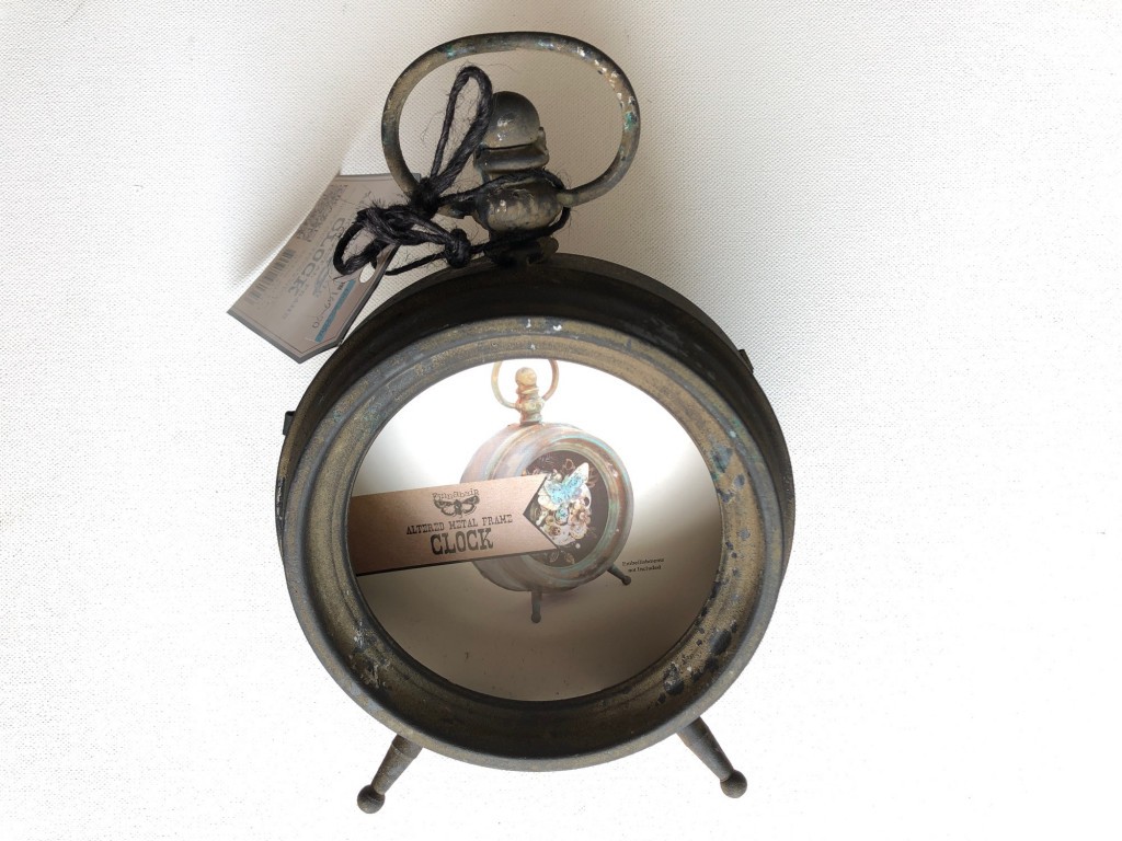 Prima Marketing Altered Metal Frame 3.5"X6.25"X9" นาฬิกา