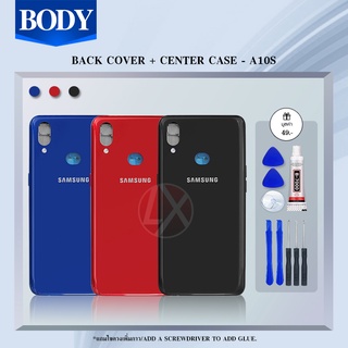 (Body）บอดี้ เคสกลาง+ฝาหลัง For Samsung Galaxy A10S