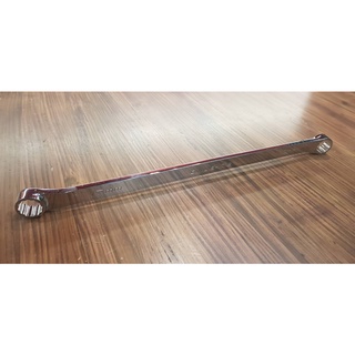 ประแจแหวนคู่โคง 15° องศา DEEN NO.DNML15-1719 15° Offset Head Box End Wrench Extra long 12P (17x19mm.)