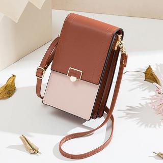 กระเป๋าสะพายไหล่กระเป๋าสตางค์แฟชั่นสําหรับสตรีขนาดเล็ก crossbody messenger