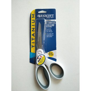 กรรไกร เวสคอทท์ ขนาด 8นิ้ว/20.3ซม. Titanium Westcott Item No.16375