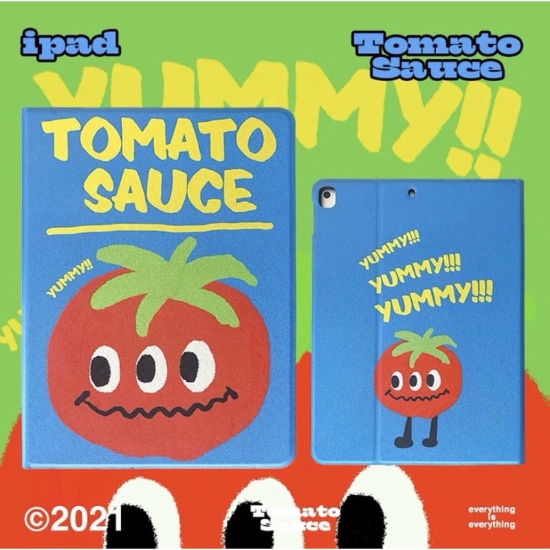 [ พร้อมส่ง ] Case iPad - Tomato sauce 🥫 📔✨