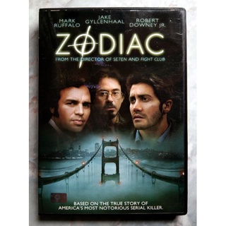 📀 DVD ZODIAC (2007) : ตามล่า รหัสฆ่า ฆาตกรอำมหิต