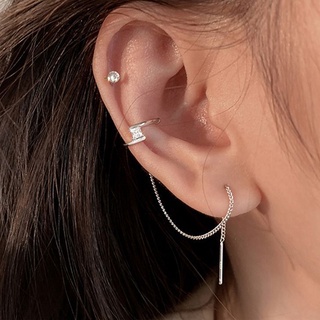 ต่างหูหนีบมินิมอลโซ่ • Minimal Chain Ear Cuff