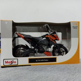 MODEL KTM 690 DUKE ขนาด 1:12 ลิขสิทธิ์แท้