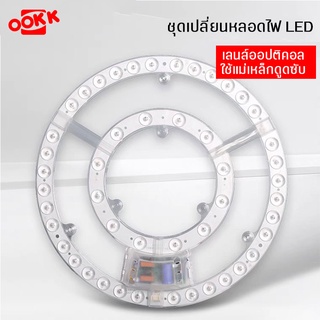 แผงไฟ แผงไฟแม่เหล็ก แผ่นซิป แผ่นซิพ หลอดเพดาน LED 28W 36W 48W เปลี่ยนได้ 3 แสง เฉพาะบางขนาด สําหรับเปลี่ยนโคมไฟเพดาน