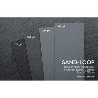 SAND-LOOP FLAT แผ่นกระดาษทราย (2 แผ่น) จาก Gunprimer