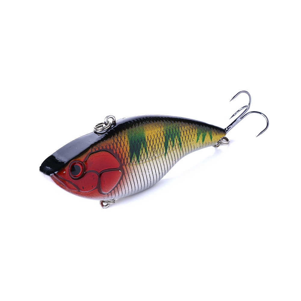 Hengjia เหยื่อตกปลาประดิษฐ์ 7.5 ซม. / 18 กรัม 1 ชิ้น VIB Fishing Lure Artificial Hard Baits Fishing Tackle ราคา ถูกที่สุด ดีลบีเคเค แกลเลอรีภาพที่ 6