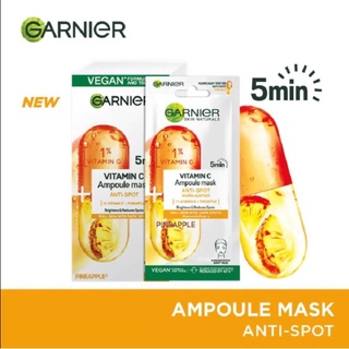 [พร้อมส่ง] Garnier Ampoule Mask Anti-mask Pineapple