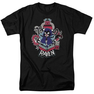 ขายส่ง เสื้อยืด พิมพ์ลาย Titans Go Raven แฟชั่นฤดูร้อน สําหรับของขวัญวันพ่อ