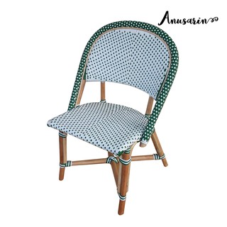 Anusarin เก้าอี้รับประทานอาหาร Bistro Chair 02 in Green &amp; White