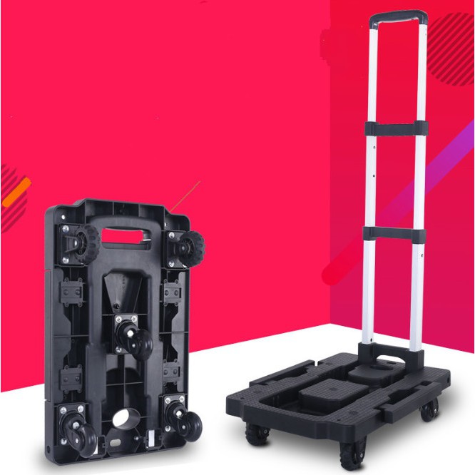 รถพ่วงกระเป๋าเดินทางแบบพับได้พร้อมความจุโหลด 200กก. - King Of Prussia