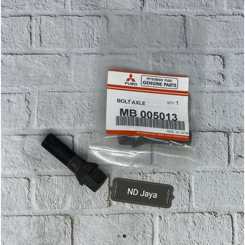 Bolt Nap-Bolt Axle FE111/FE เหล็กดํา MB005013