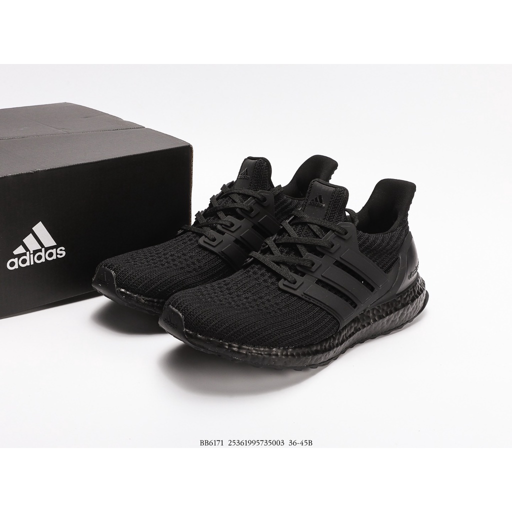 รองเท้าAdd Ultraboost 4.0 สีดำล้วน ใส่เล่นกีฬา ใส่วิ่งมาราธอน ใส่ออกกำลังกาย รีวิวสินค้าถ่ายงานจริง