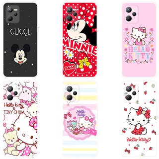 เคส Realme C35 เคสซิลิโคน TPU นิ่ม การ์ตูน ด้านหลัง Realme C35 C 35 เคสป้องกัน