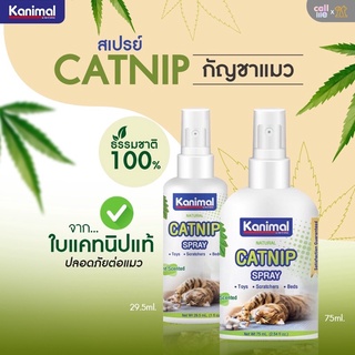 Kanimal Catnip Spray สเปรย์แคทนิป กัญชาแมว สูตรธรรมชาติ100% ปลอดภัย มีให้เลือก 2 ขนาด