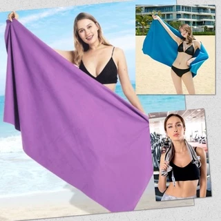 ผ้าเช็ดตัว แห้งเร็ว UltraLight 76x152 ซม. ขนาดใหญ่ ผ้าเช็ดตัวพกพา น้ำหนักเบา ผ้าเช็ดผม ออกกำลังกาย ซับน้ำได้ดี