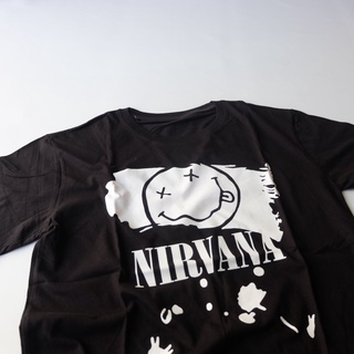 เสื้อยืด ลายวง Nirvana VII