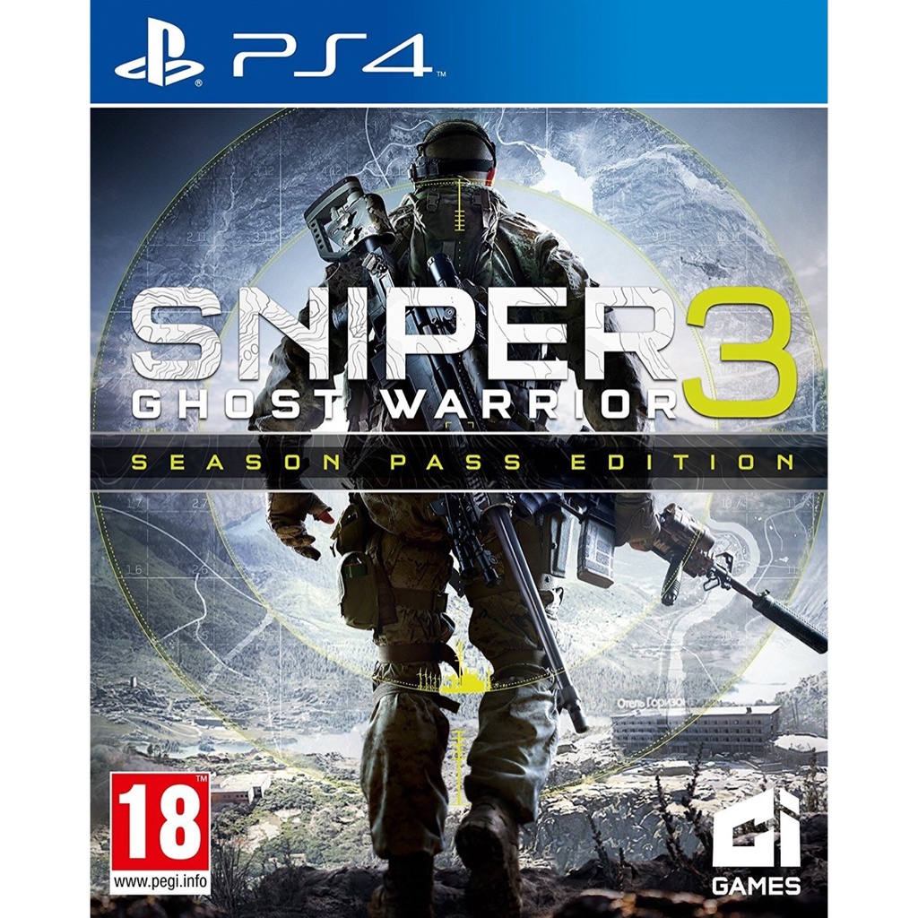PS4 Sniper Ghost Warrior 3 Season Pass Edition (Zone 2/EU)(English) แผ่นเกมส์ ของแท้ มือ1 มือหนึ่ง ของใหม่ ในซีล