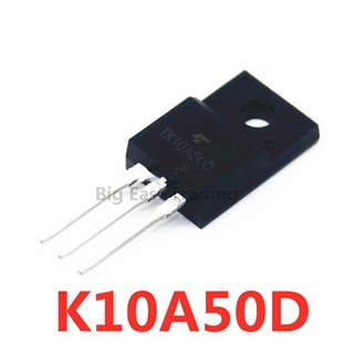 วงจรรวม TO-220F K10A50D TK10A50 TO220F 500V 10A รับประกันคุณภาพ 10 ชิ้น