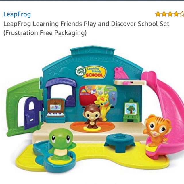 Leapfrog Play and discovery school set