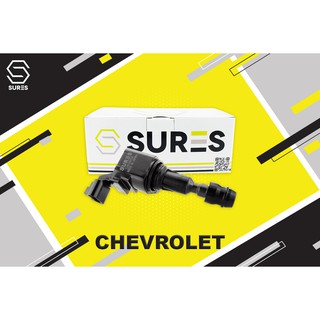 คอยล์จุดระเบิด CHEVROLET CAPTIVA 2.4 - SURES MADE IN JAPAN - SCC-217 - คอยล์หัวเทียน แคปติว่า 12638824 / 19374311