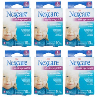 3M Nexcare Sterile eye patch พลาสเตอร์ปิดตาขนาดเล็ก 10ชิ้น/กล่อง (6 กล่อง)