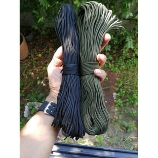 พาราคอร์ด paracord 2mm เชือกร่ม เชือกชูชีพ Polyester สวยทน รับน้ำหนักได้มาก