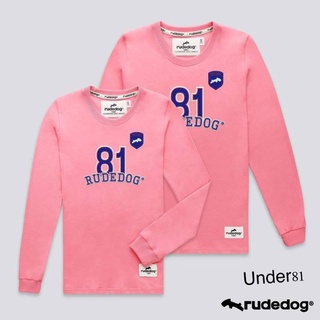 Rudedog เสื้อแขนยาวสีชมพู รุ่น Under81 (ราคาต่อตัว)