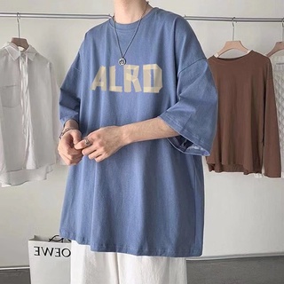 【M-8XL】เสื้อยืดคอกลม พิมพ์ลายตัวอักษร ทรงหลวม สไตล์ฮิปฮอป สตรีท ฤดูร้อน สําหรับผู้ชาย ผู้หญิง ทุกเพศ