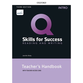 Se-ed (ซีเอ็ด) : หนังสือ Q  Skills for Success 3rd ED Intro  Reading and Writing Teachers Handbook with Teachers