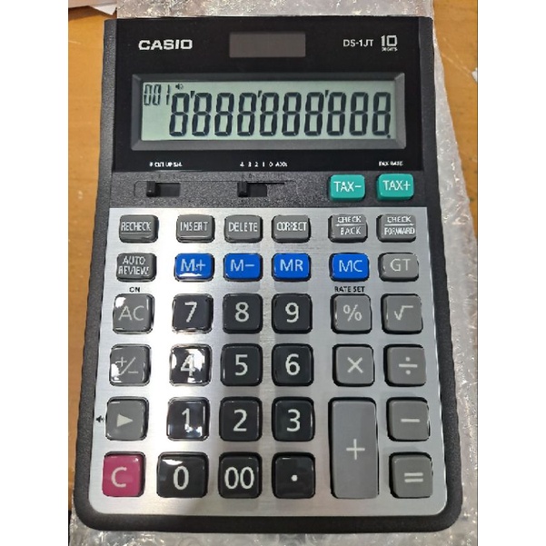 DS-1JT เครื่องคิดเลข Casio 10 หลัก ของแท้ ของใหม่ ประกันศูนย์ - รูปที่ 2