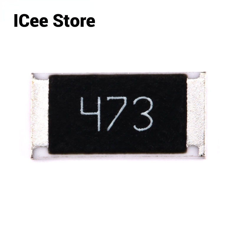ตัวต้านทานอัลลอย 2512 1W 5% SMD 0R 1R 4.7R 10R 47R 1K รูปที่ 2