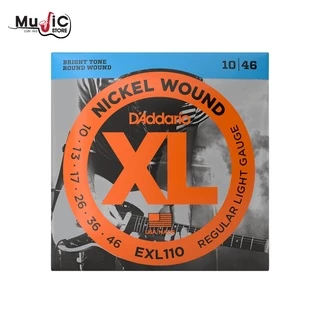 [ของแท้100%] D’Addario Nickel Wound สายกีต้าร์ไฟฟ้า รุ่น EXL110,EXL120,EXL130