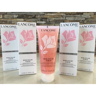 ผลิตภัณฑ์ทำความสะอาดผิวหน้า LANCÔME Rose Sugar Scrub 100ml.