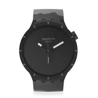 Swatch นาฬิกาผู้ชาย BIG BOLD BIOCERAMIC BASALT รุ่น SB03B110