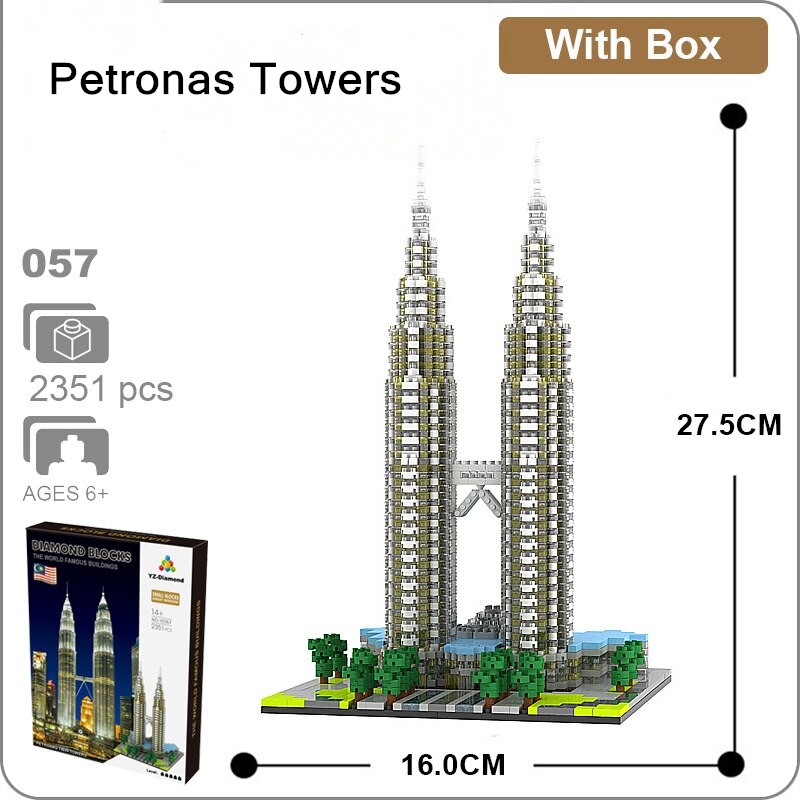 lego petronas towers