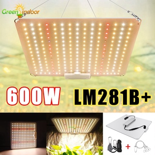 Greensindoor ไฟปลูกต้นไม้ LM281B + 225 LEDs Quantum Board ไฟโรงงานเต็มสเปกตรัม ไฟในร่ม Hydroponic Plant Grow Light ไฟสวน