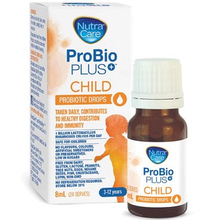 NutraCare ProBio Plus Child Probiotic 8ml