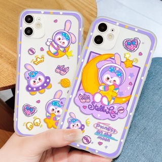 เคสซิลิโคนนิ่ม TPU ลายกระต่ายสีม่วง สําหรับ Redmi Note 6 7 8 Pro Redmi 6A 7A 8A