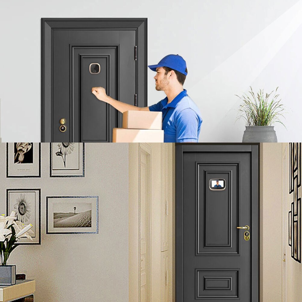 กล้องตาแมว + กริ่งประตู รุ่น SF550