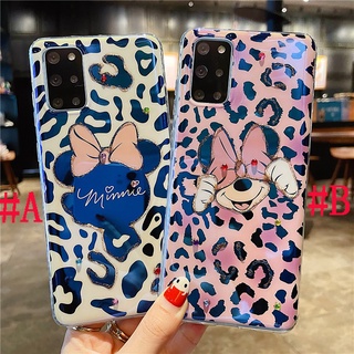 เคสซิลิโคน Samsung Note 20 Ultra S21 S21+ S21 Ultra S20 Plus S20+ S20 Ultra S20FE S22 Ultra S22+ Fashion Cartoon Bluray Minnie Mouse Silicone Case