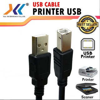 สาย USB 2.0 ปริ้นเตอร์ ยี่ห้อ XLL ความยาว 1.5m-10m